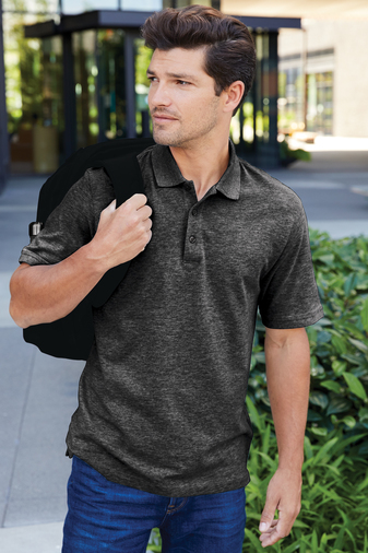 Port Authority® Adult Unisex EZCotton® 6.2 oz 100% Cotton Short Sleeve Polo Sport Shirt